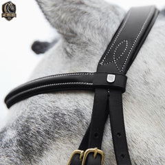 Handmade Leather Horse Bridle in the Baroque Style